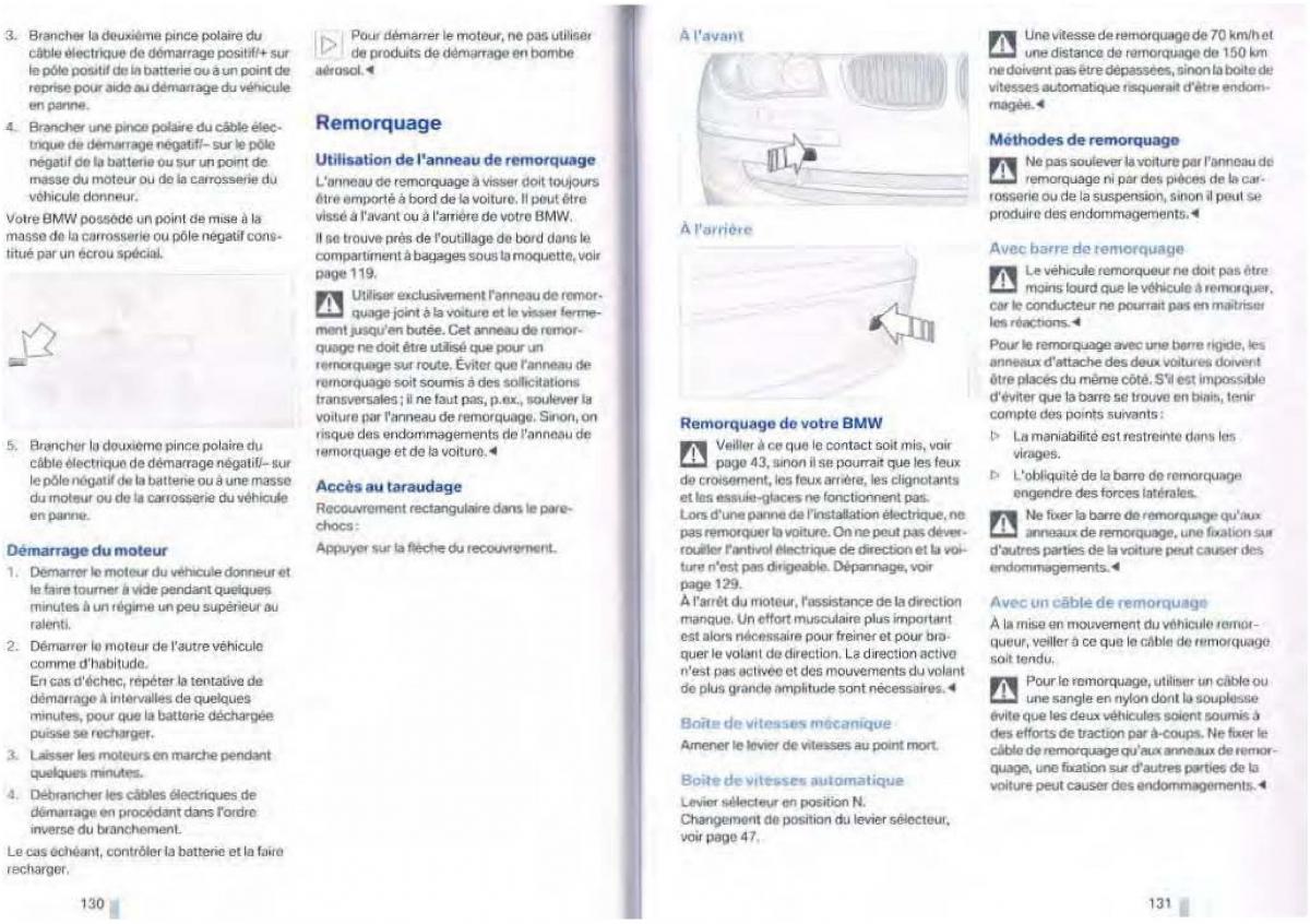 BMW 1 E87 manuel du proprietaire / page 58