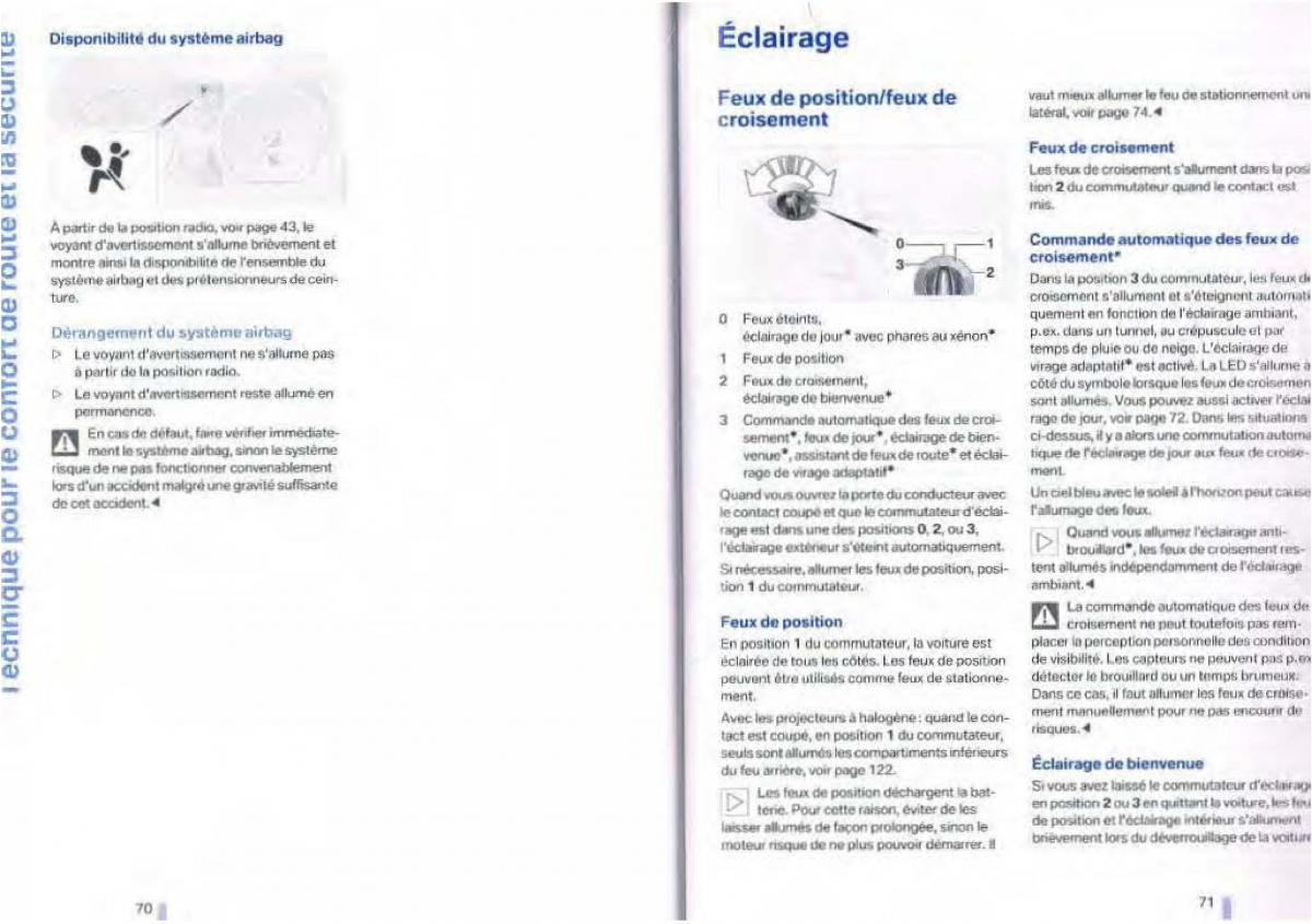 BMW 1 E87 manuel du proprietaire / page 34