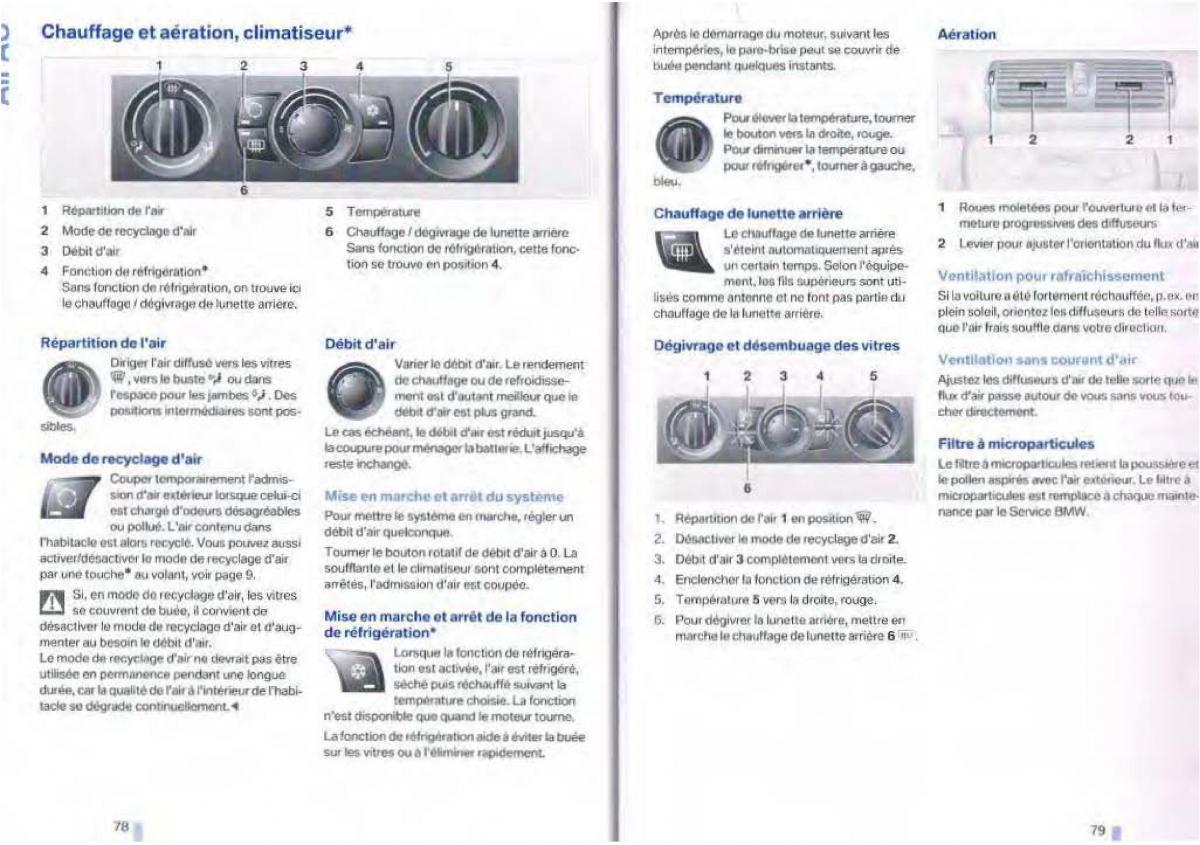 BMW 1 E87 manuel du proprietaire / page 38