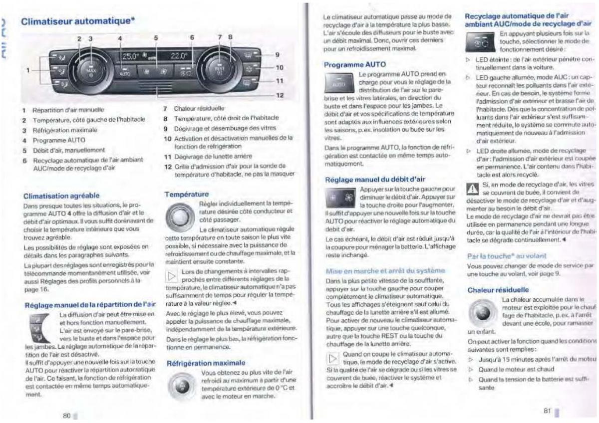 BMW 1 E87 manuel du proprietaire / page 39