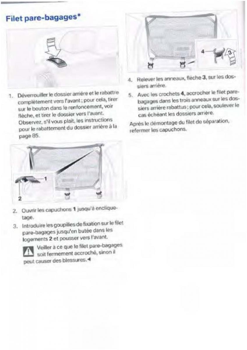 BMW 1 E87 manuel du proprietaire / page 43