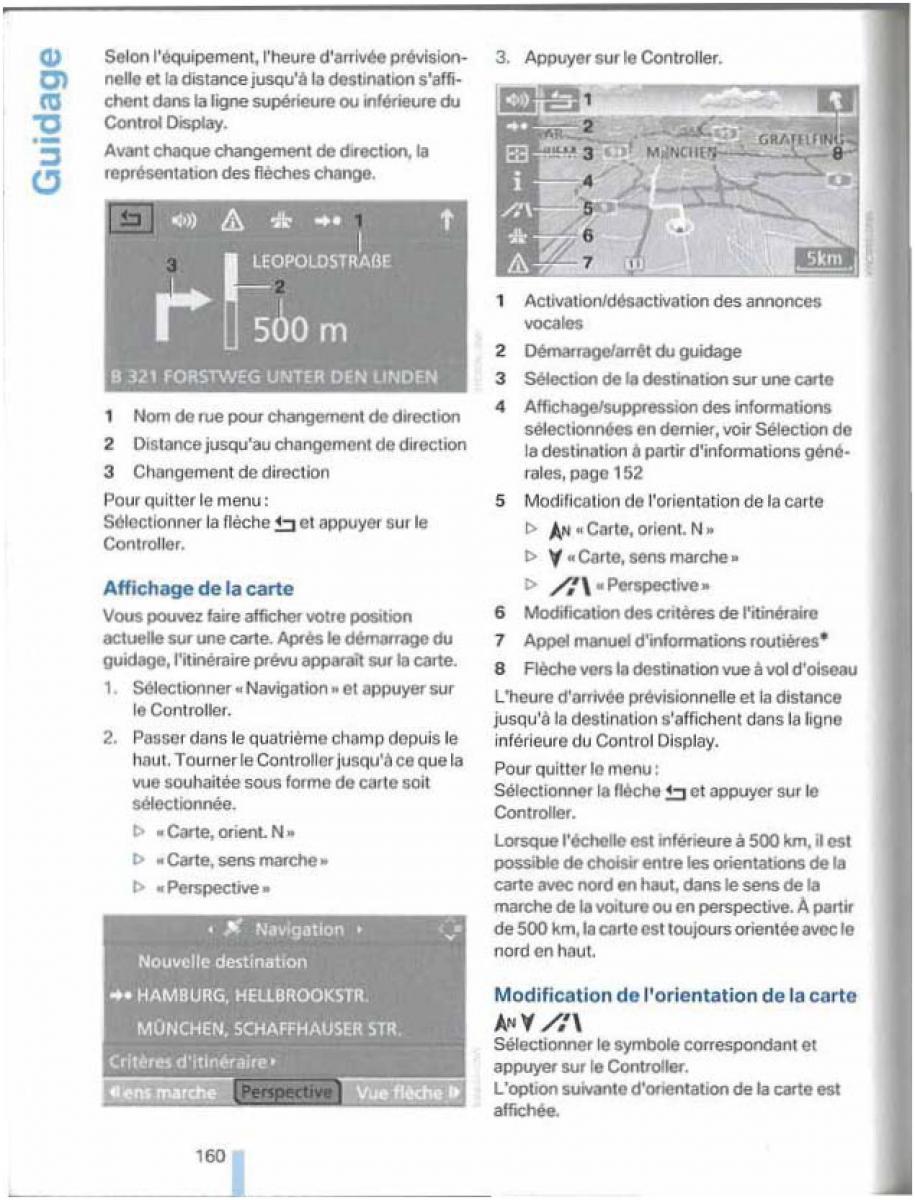 BMW X5 X6 E79 E70 manuel du proprietaire / page 160