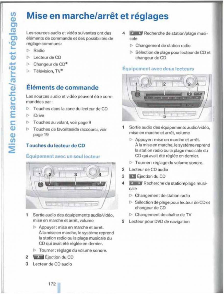 BMW X5 X6 E79 E70 manuel du proprietaire / page 172