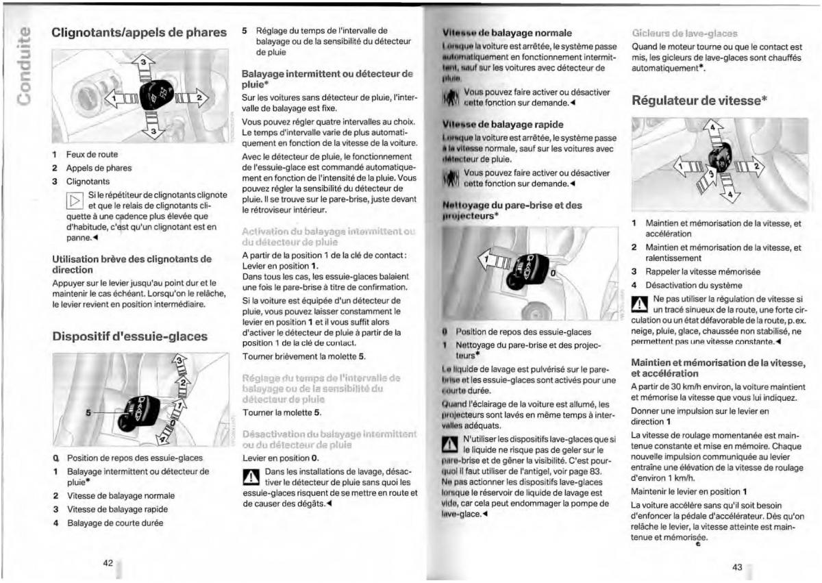 BMW Z4 E85 E86 manuel du proprietaire / page 22