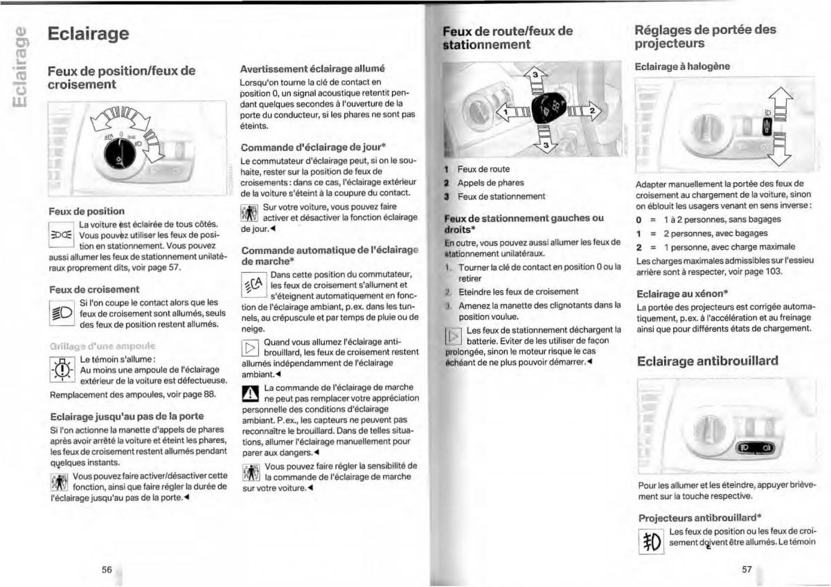 BMW Z4 E85 E86 manuel du proprietaire / page 29