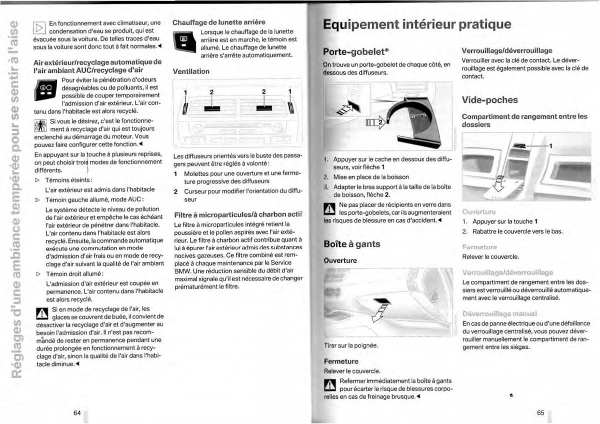 BMW Z4 E85 E86 manuel du proprietaire / page 33