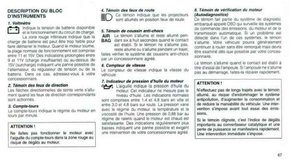 Jeep Grand Cherokee WJ manuel du proprietaire / page 64