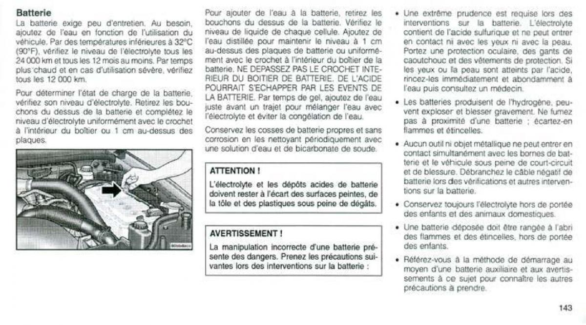 Jeep Grand Cherokee WJ manuel du proprietaire / page 136