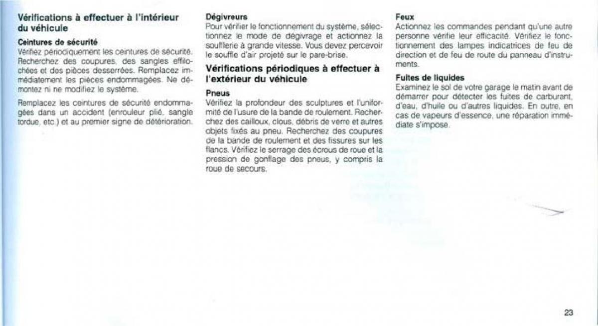 Jeep Grand Cherokee WJ manuel du proprietaire / page 23