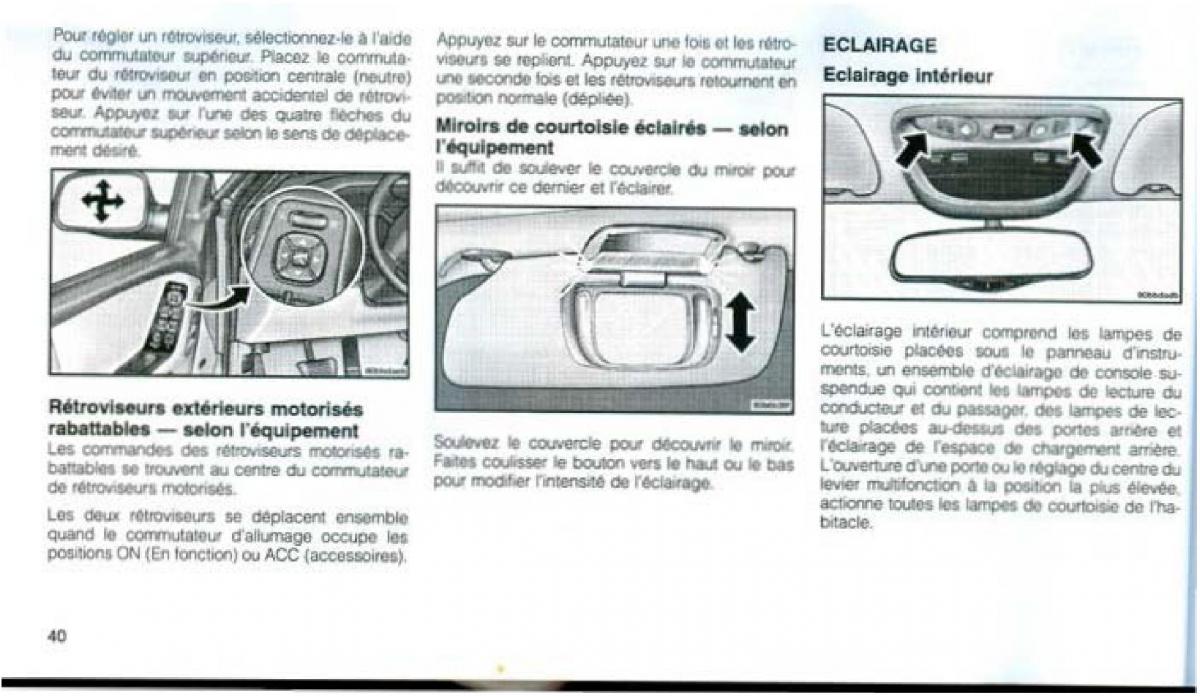 Jeep Grand Cherokee WJ manuel du proprietaire / page 39