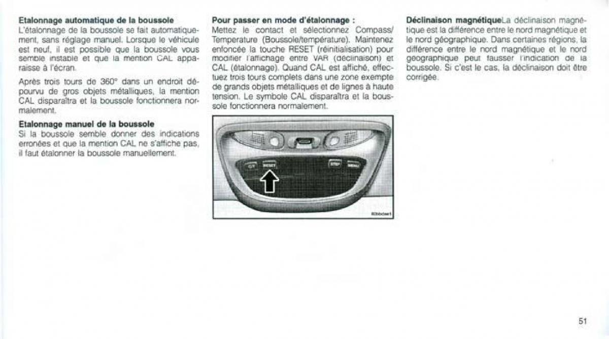 Jeep Grand Cherokee WJ manuel du proprietaire / page 50