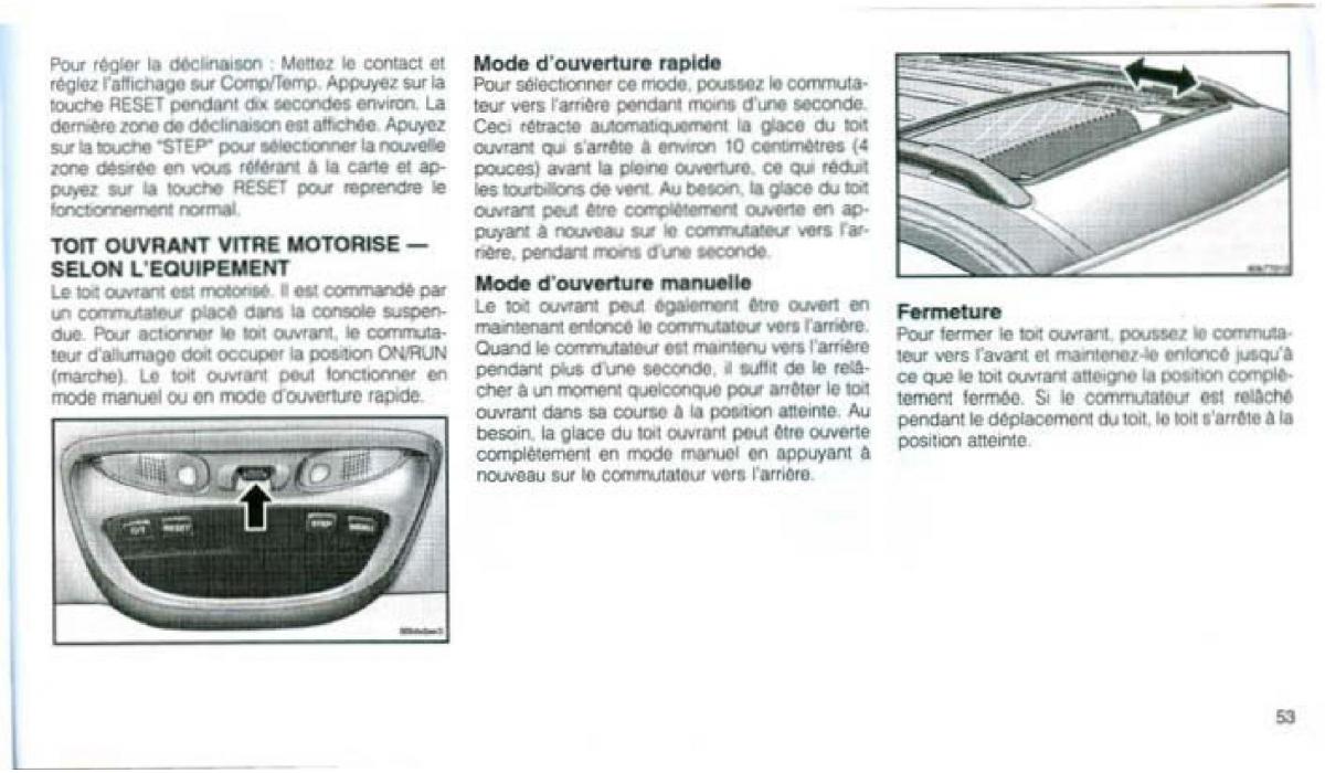 Jeep Grand Cherokee WJ manuel du proprietaire / page 52