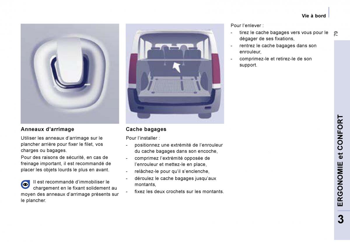 Citroen Jumpy Atlante manuel du proprietaire / page 84