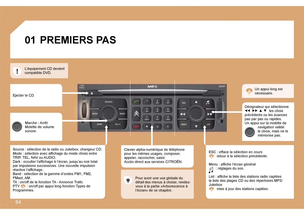 Citroen Jumpy Atlante manuel du proprietaire / page 89