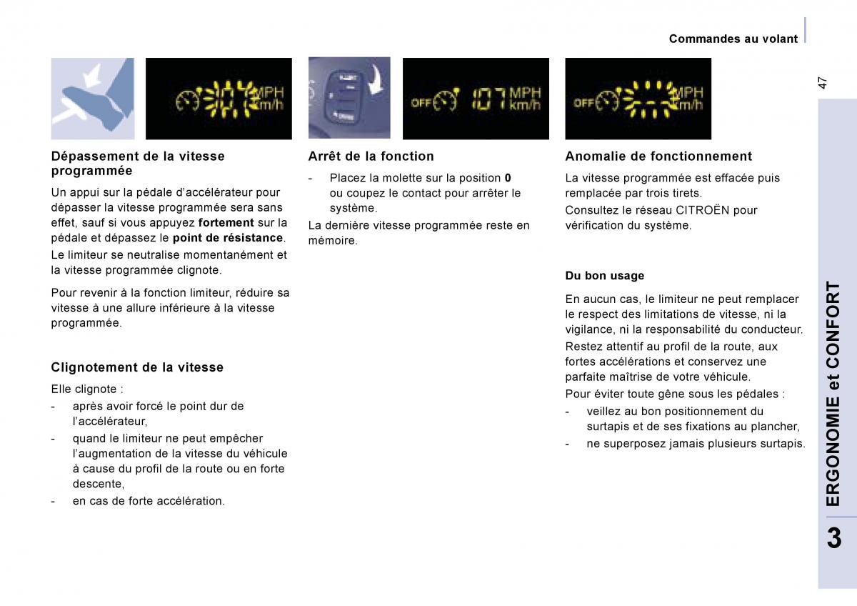 Citroen Jumpy Atlante manuel du proprietaire / page 52