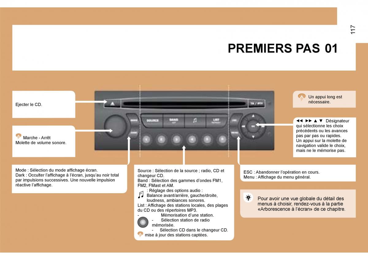 Citroen Jumpy Combi I 1 manuel du proprietaire / page 122