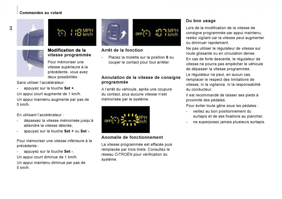 Citroen Jumpy Combi I 1 manuel du proprietaire / page 49