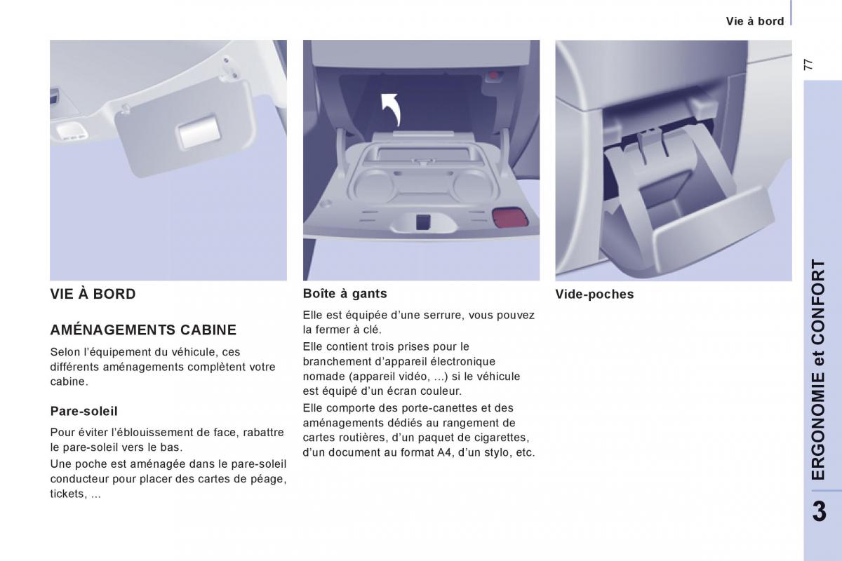 Citroen Jumpy Atlante II 2 manuel du proprietaire / page 79