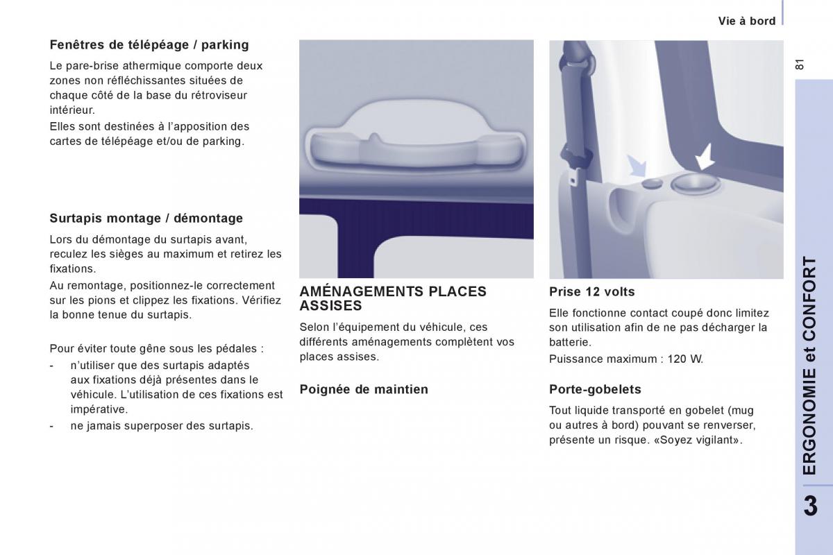 Citroen Jumpy Atlante II 2 manuel du proprietaire / page 83