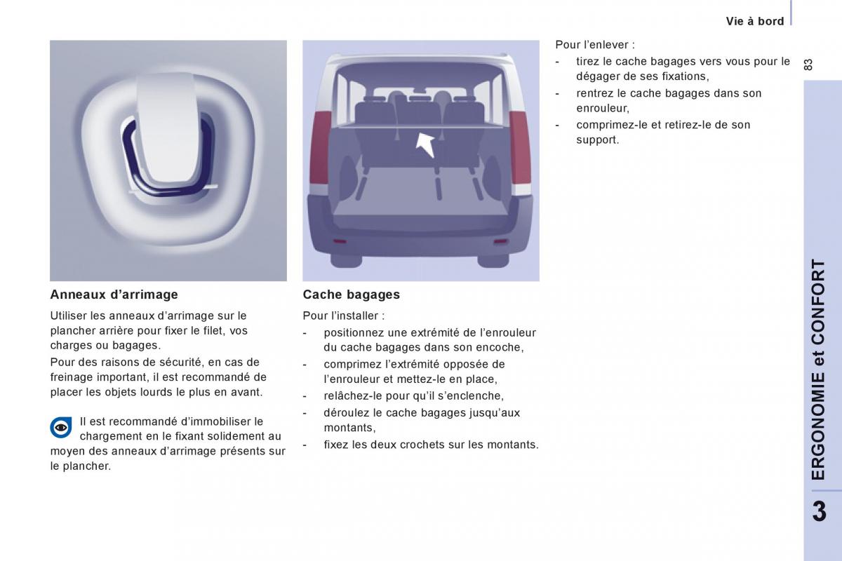 Citroen Jumpy Atlante II 2 manuel du proprietaire / page 85