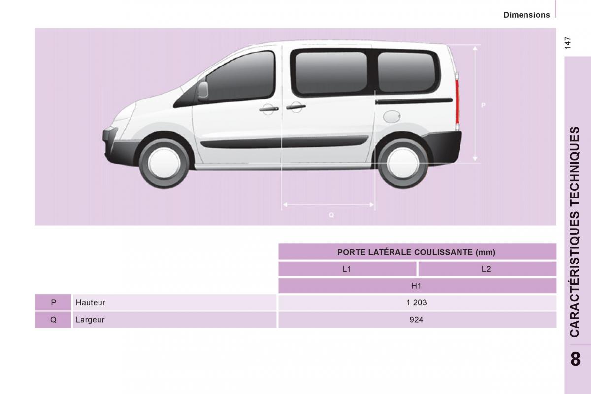 Citroen Jumpy Atlante II 2 manuel du proprietaire / page 149