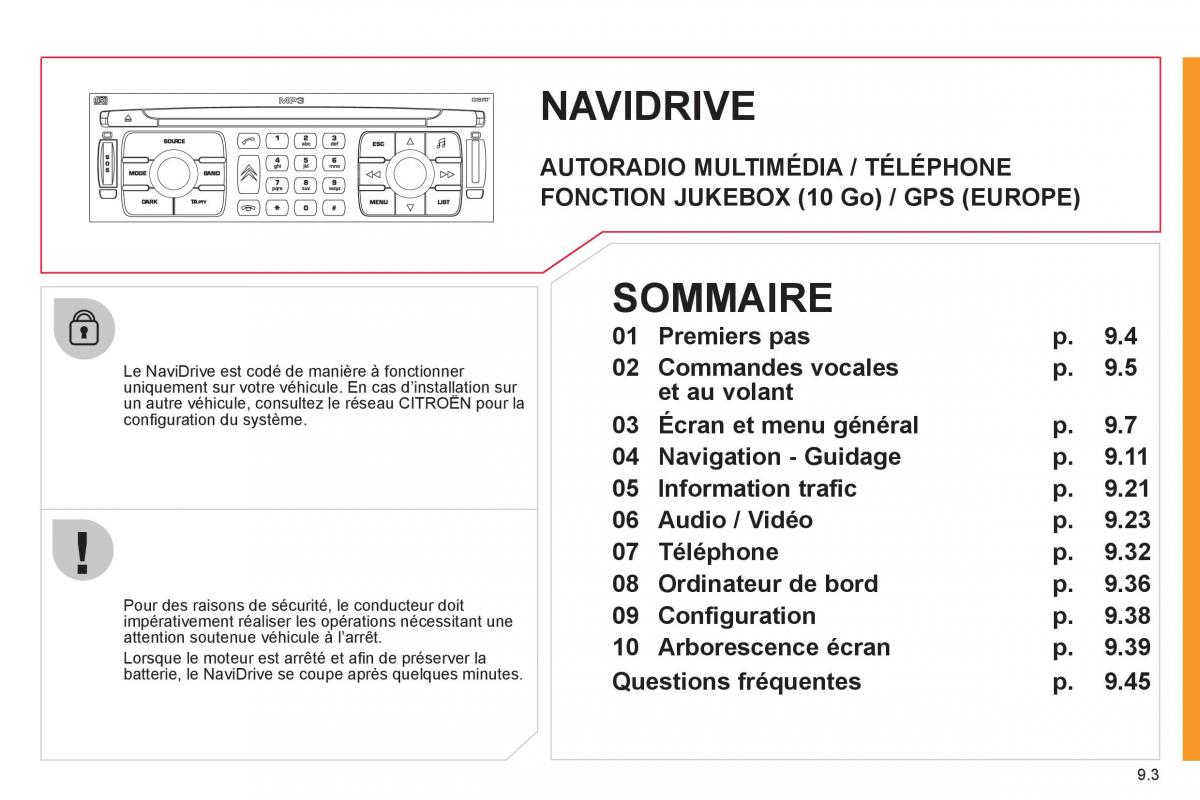 Citroen Jumpy Atlante II 2 manuel du proprietaire / page 155