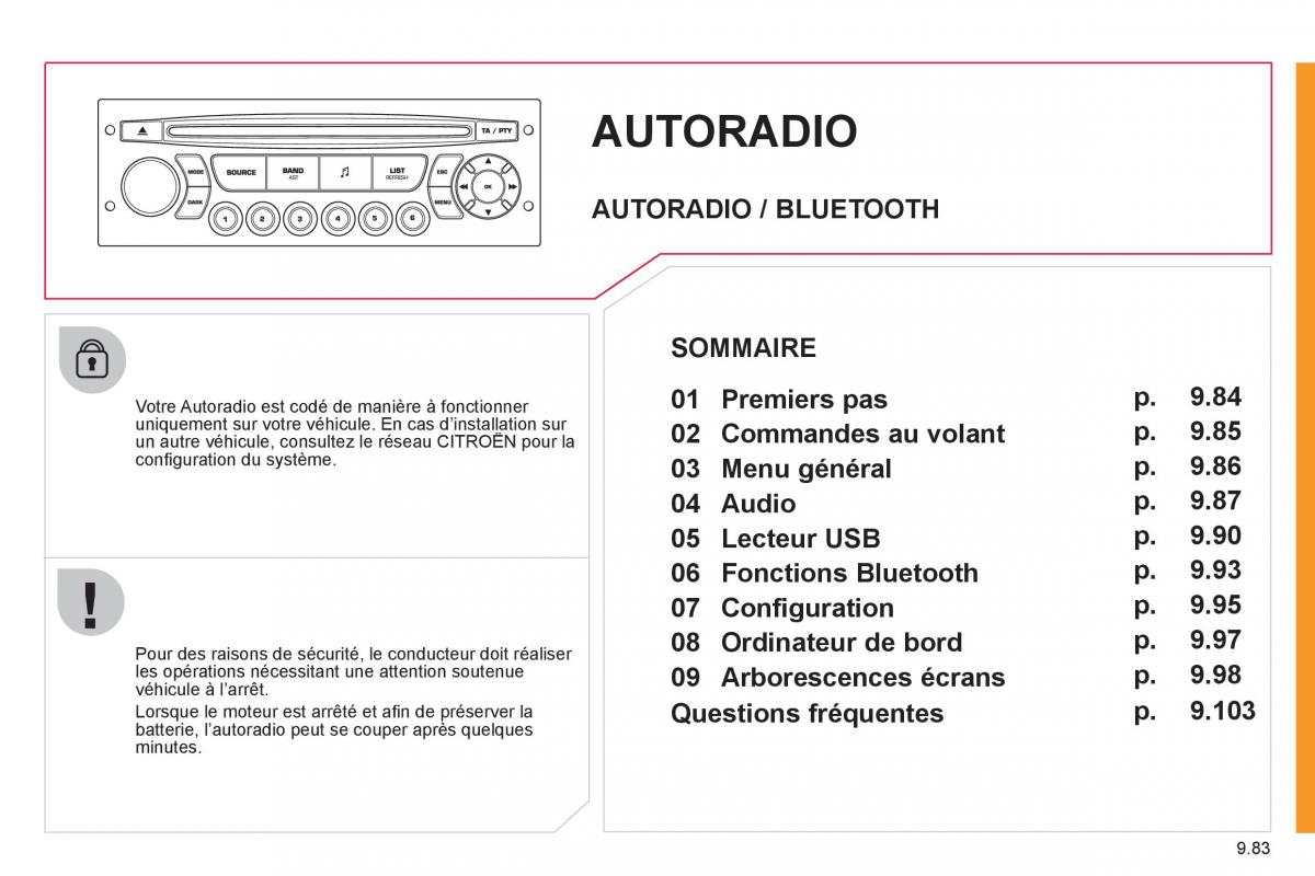 Citroen Jumpy Atlante II 2 manuel du proprietaire / page 235