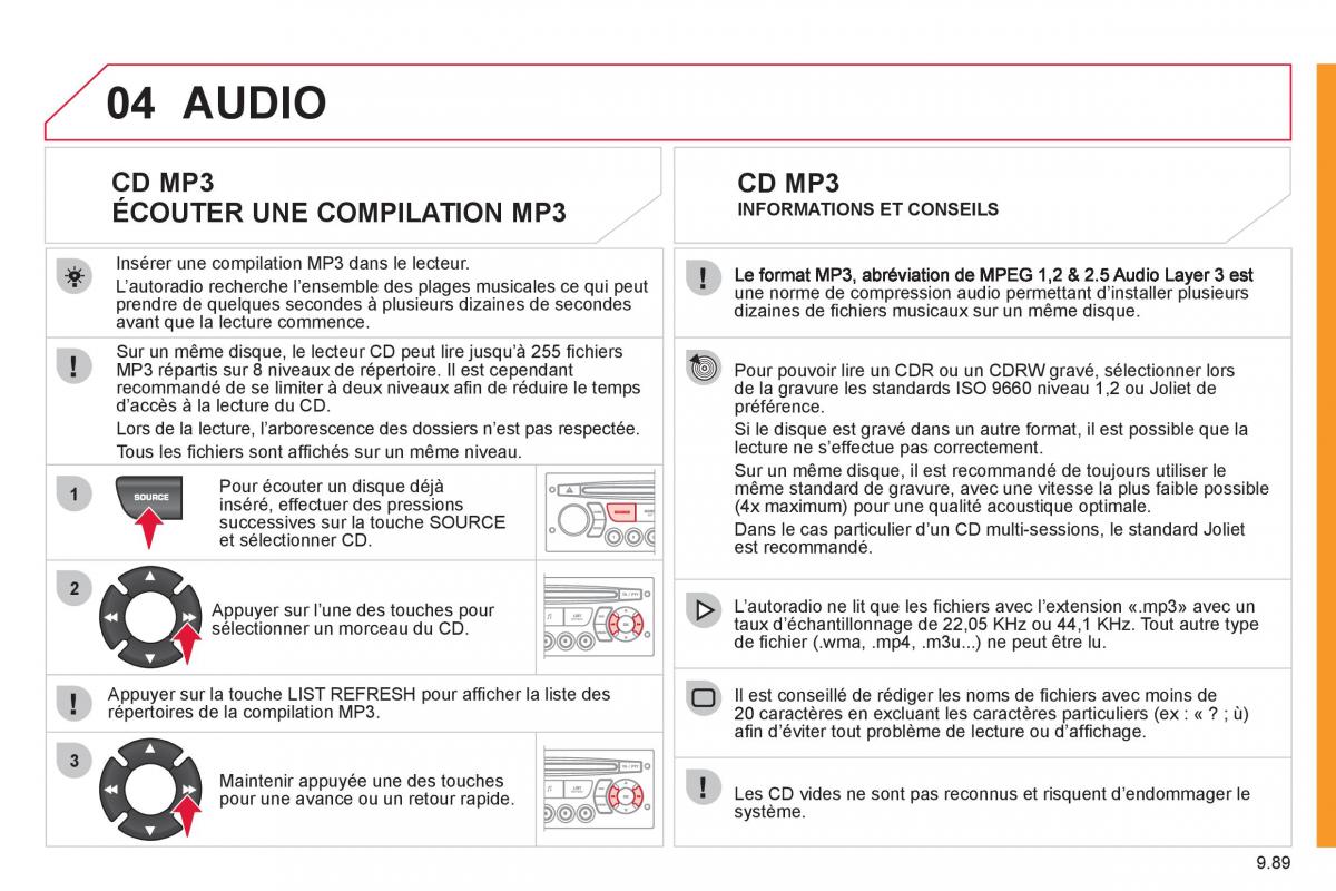 Citroen Jumpy Atlante II 2 manuel du proprietaire / page 241