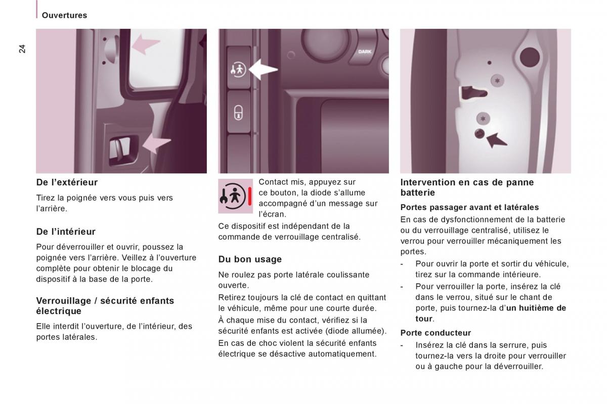 Citroen Jumpy Atlante II 2 manuel du proprietaire / page 26