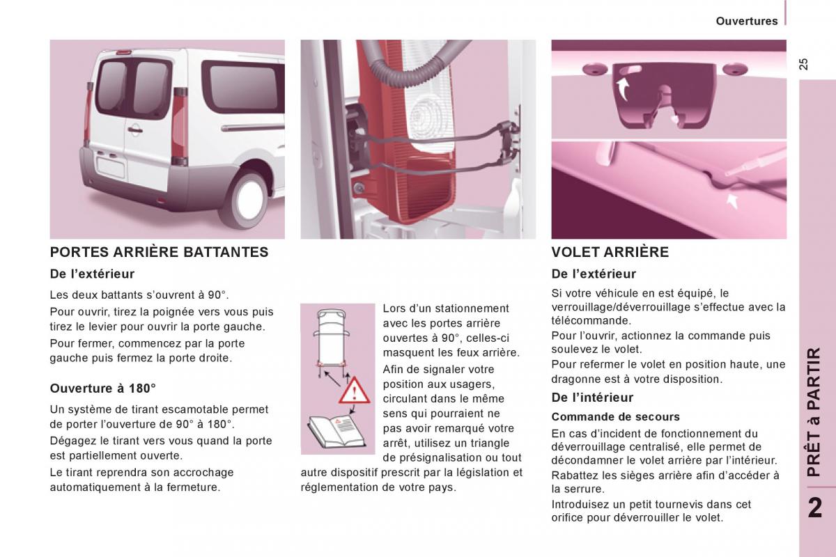 Citroen Jumpy Atlante II 2 manuel du proprietaire / page 27