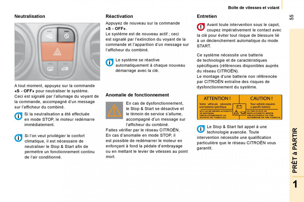 Citroen Nemo manuel du proprietaire / page 59