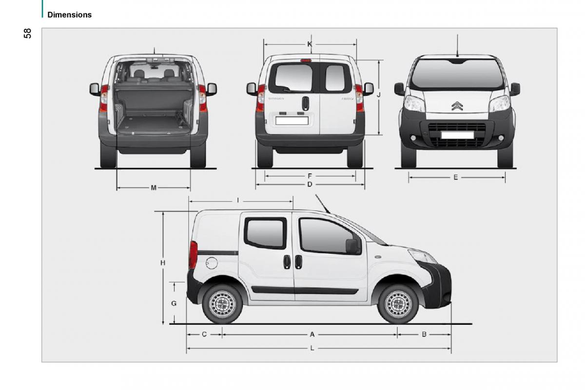 Citroen Nemo manuel du proprietaire / page 62