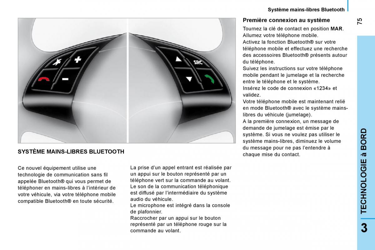 Citroen Nemo manuel du proprietaire / page 79