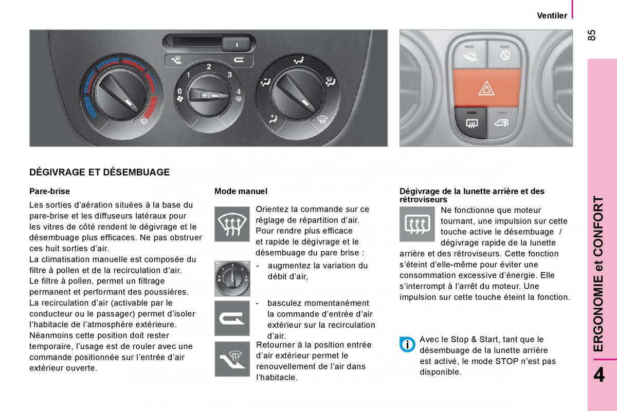 Citroen Nemo manuel du proprietaire / page 89