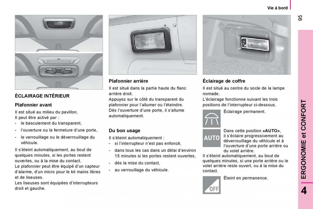 Citroen Nemo manuel du proprietaire / page 99