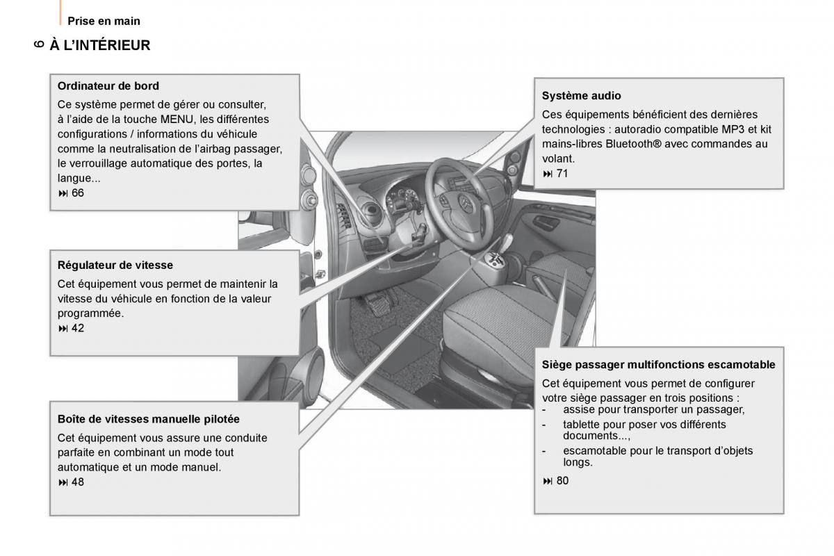 Citroen Nemo manuel du proprietaire / page 10