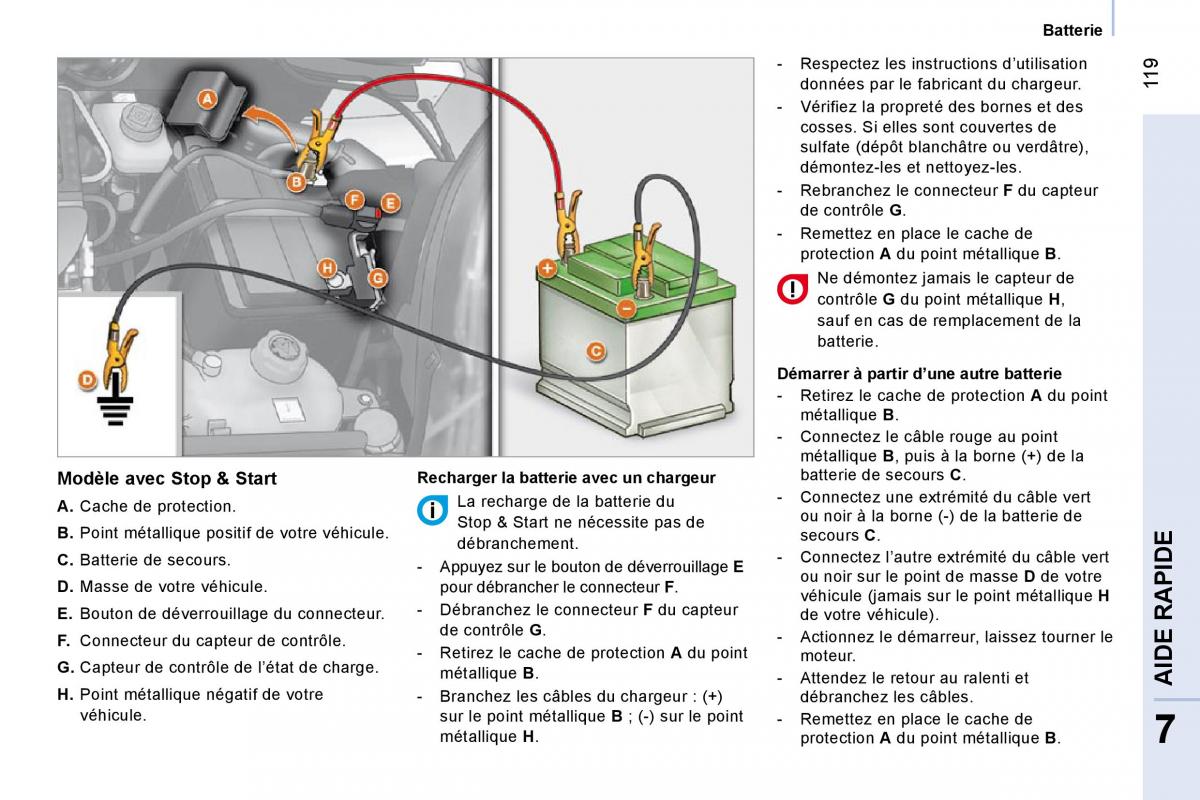 Citroen Nemo manuel du proprietaire / page 124