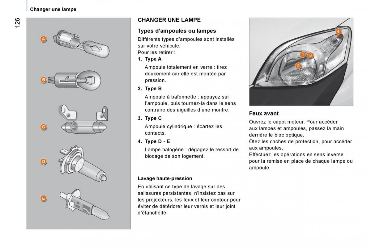 Citroen Nemo manuel du proprietaire / page 131