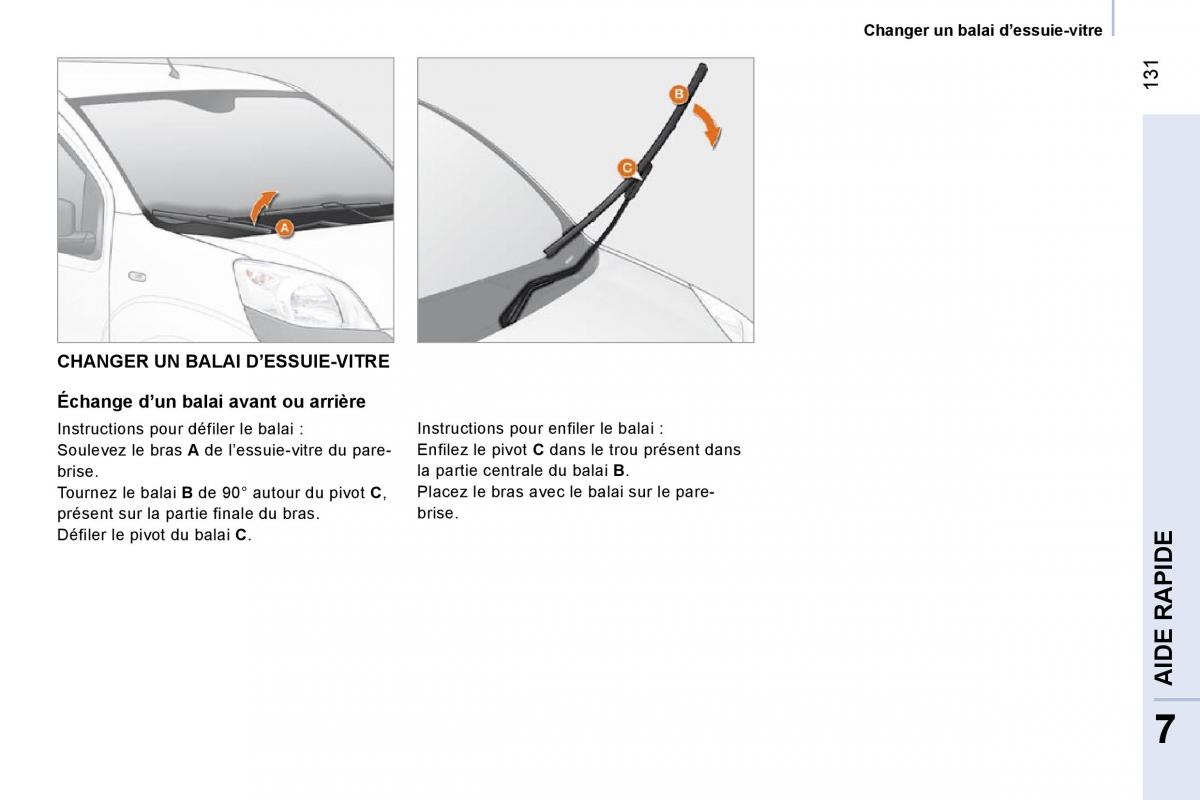 Citroen Nemo manuel du proprietaire / page 136