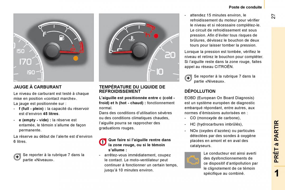 Citroen Nemo manuel du proprietaire / page 31