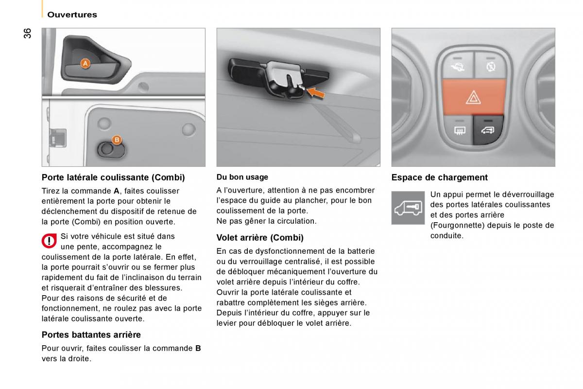 Citroen Nemo manuel du proprietaire / page 40