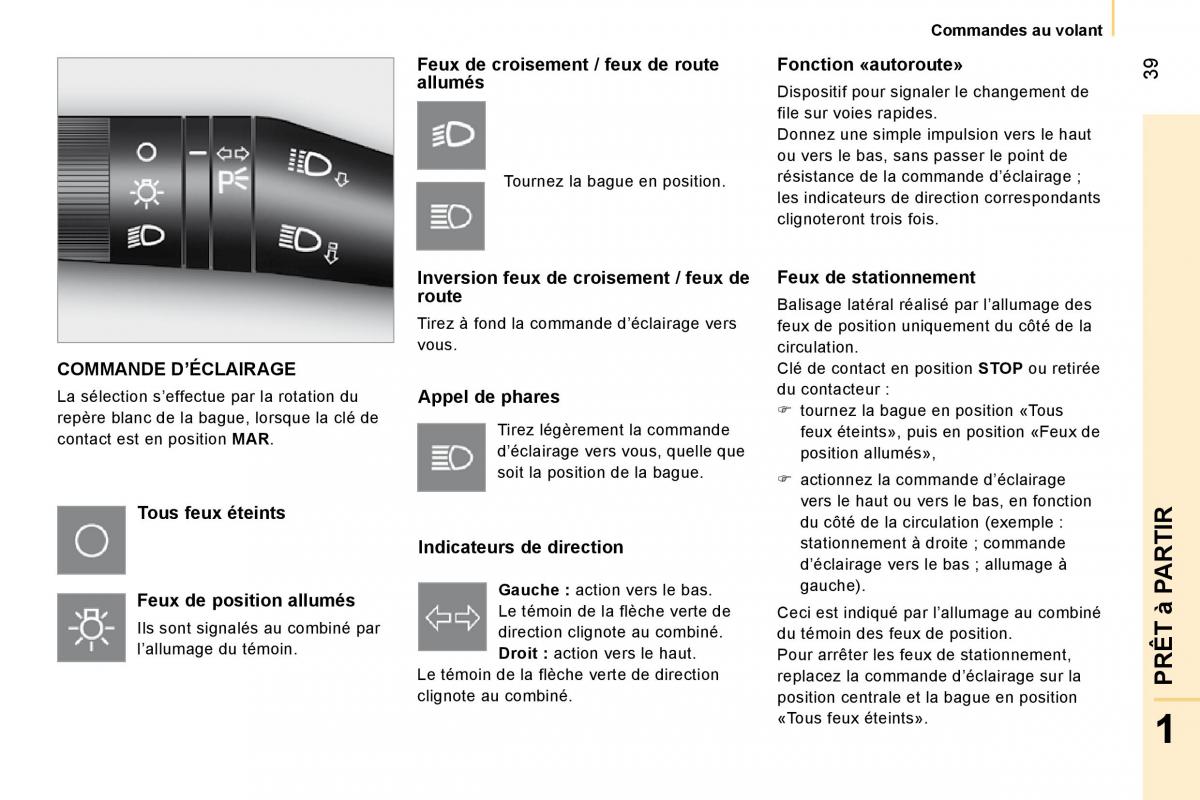 Citroen Nemo manuel du proprietaire / page 43