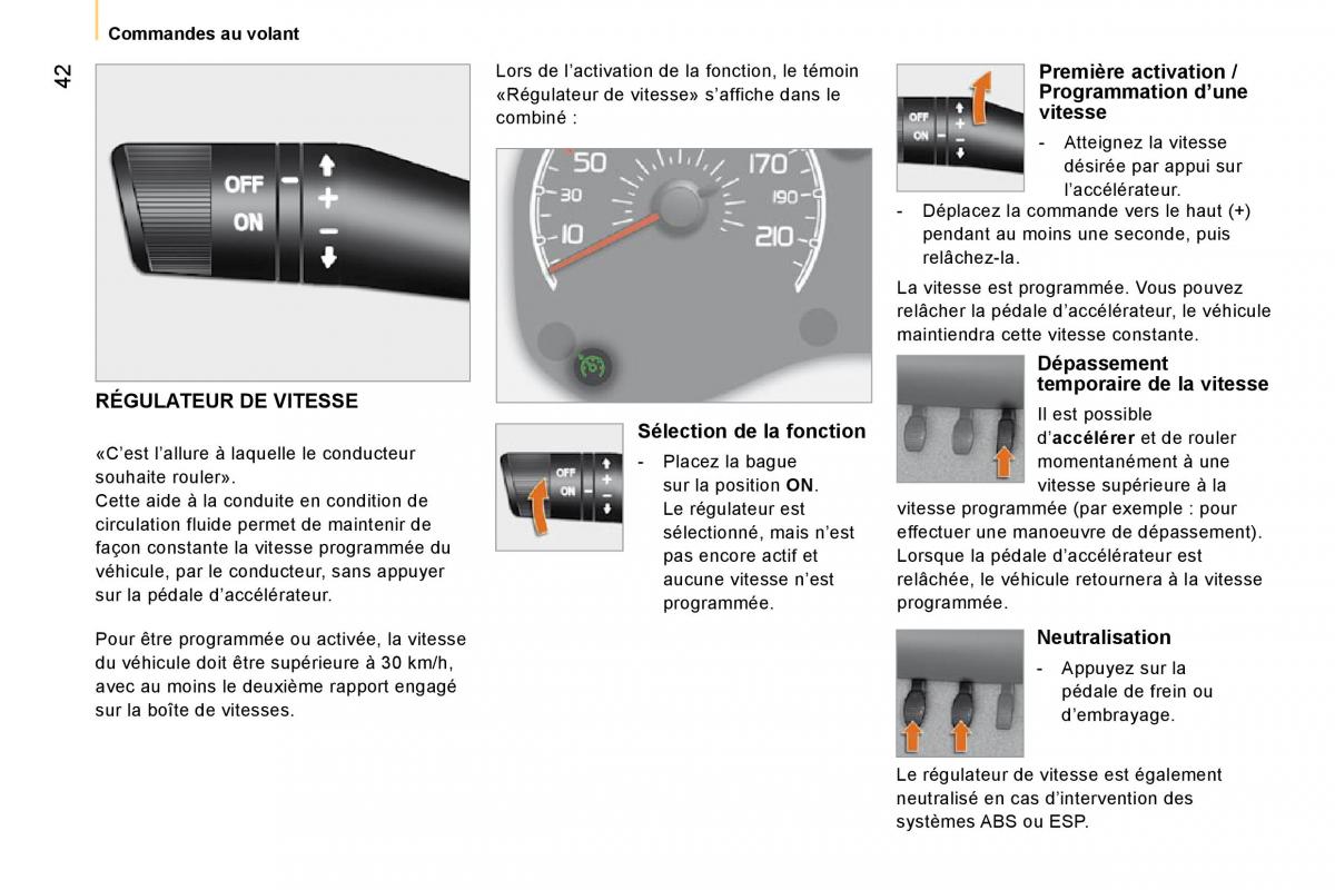 Citroen Nemo manuel du proprietaire / page 46