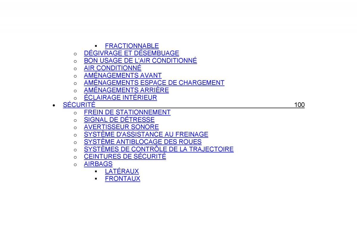 Citroen Nemo manuel du proprietaire / page 5