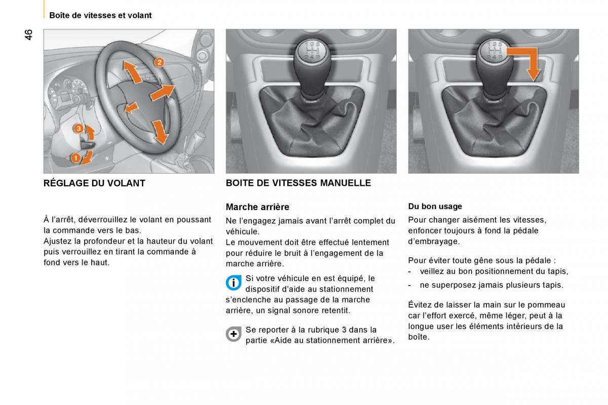 Citroen Nemo manuel du proprietaire / page 50