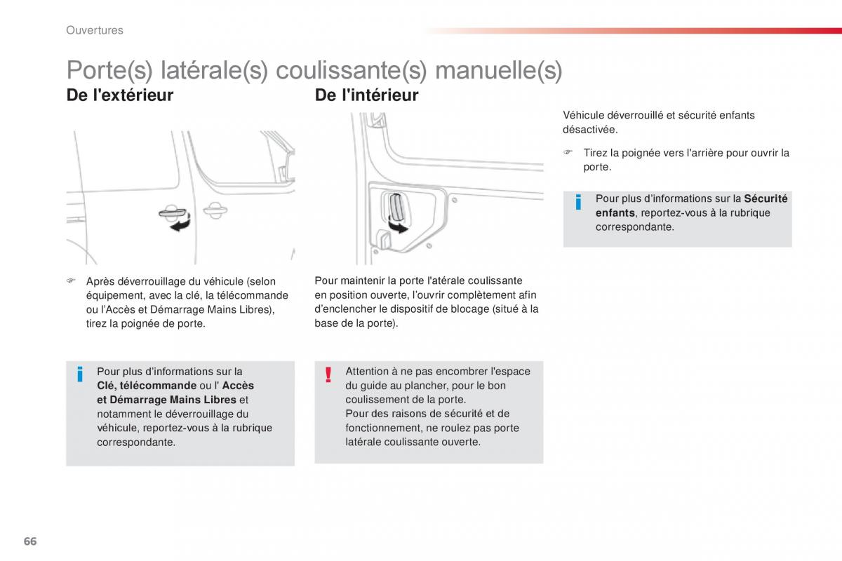 Citroen Space Tourer manuel du proprietaire / page 68