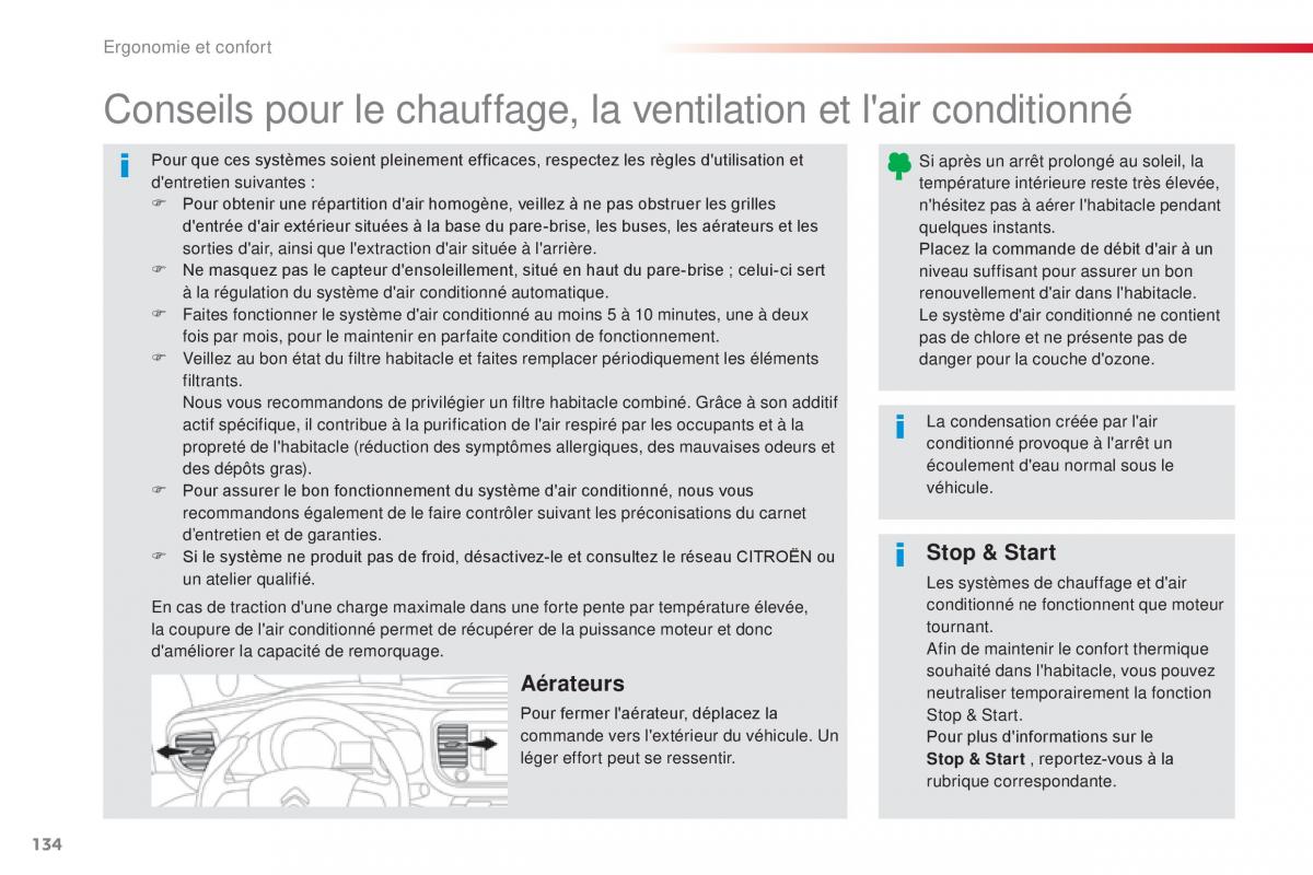 Citroen Space Tourer manuel du proprietaire / page 136