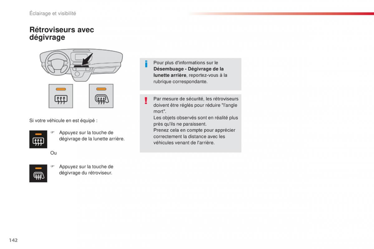 Citroen Space Tourer manuel du proprietaire / page 144