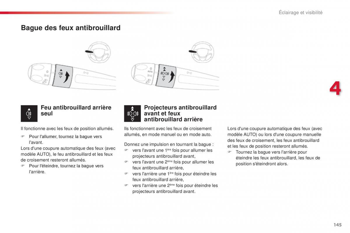 Citroen Space Tourer manuel du proprietaire / page 147