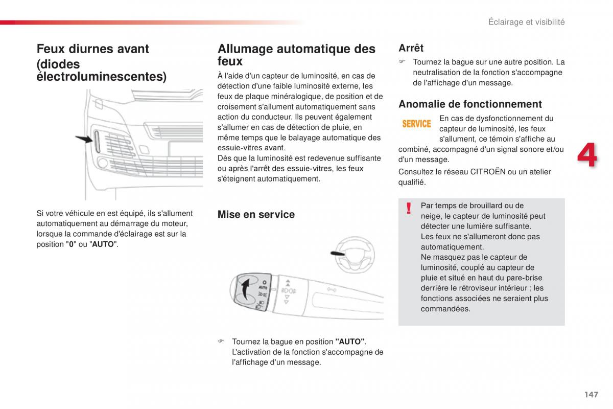 Citroen Space Tourer manuel du proprietaire / page 149